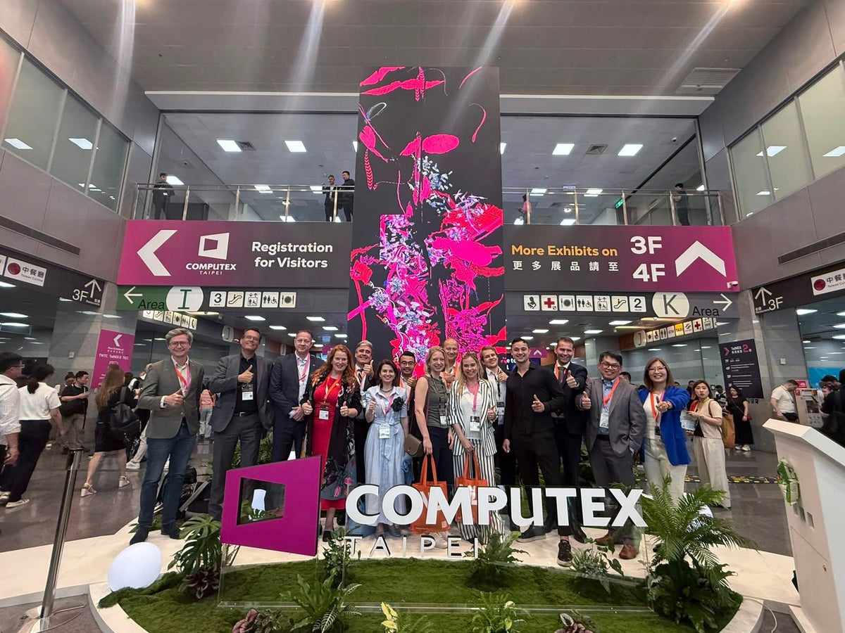 The Dutch delegation of the Netherlands Enterprise Agency (RVO) at Computex in Taiwan