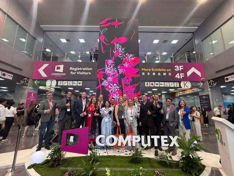 The Dutch delegation of the Netherlands Enterprise Agency (RVO) at Computex in Taiwan